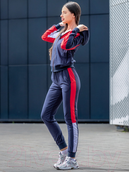 Изображение товара Спортивный костюм Isee FN-55714 (р.44, темно-синий)