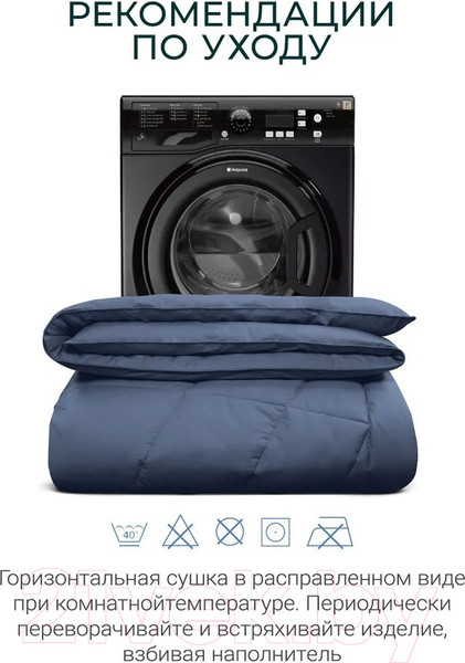 Изображение товара Одеяло Espera Cloud Cool Captain`s Blue / ЕС-8002 (150x200)