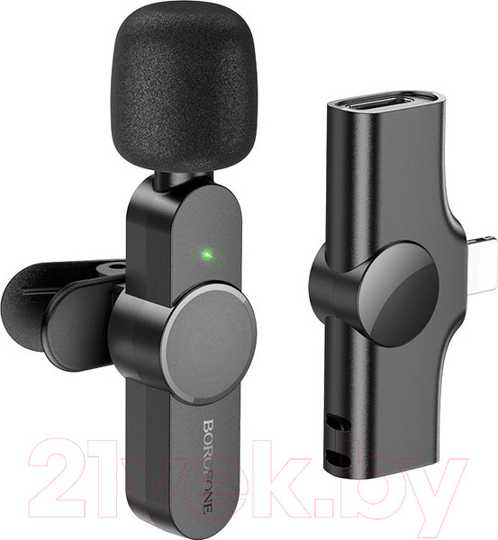 Изображение товара Микрофон Borofone BFK12 iPhone (черный)