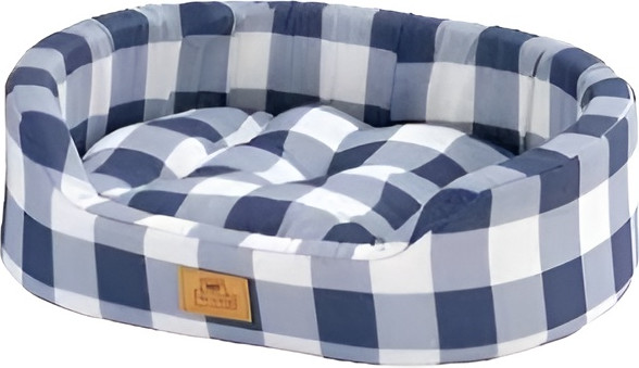 Изображение товара Лежанка для животных Ferplast Dandy 45 Cotone / 82941083 (синяя клетка)