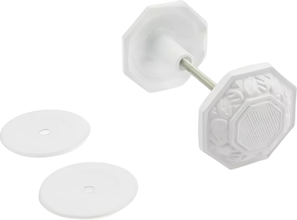 Изображение товара Ручка дверная Строммашина РД-1-ПП / 08-Ш-001 (белый)