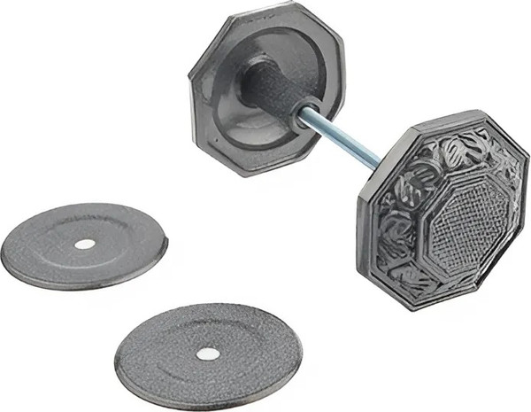 Изображение товара Ручка дверная Строммашина РД-1-ПП / 08-Ш-001 (серебристый)