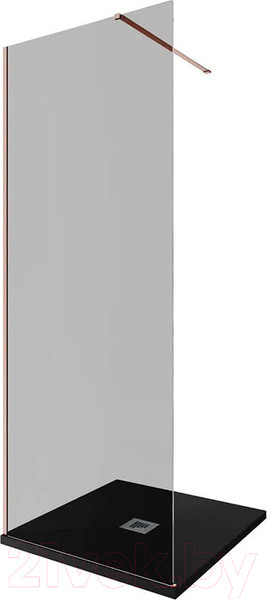 Изображение товара Душевая стенка Allen Brau Infinity 1 3.21006.60.T / 323798 (медь браш)