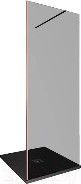Изображение товара Душевая стенка Allen Brau Infinity 1 3.21006.60.T / 323798 (медь браш)