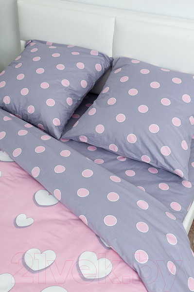 Изображение товара Комплект постельного белья Milanika ЛяМурр 1.5сп (поплин)