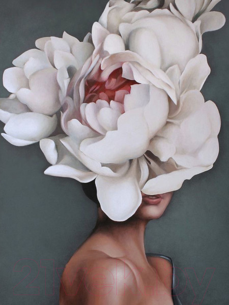 Изображение товара Картина Stamion Девушка-бутон (50x80см)