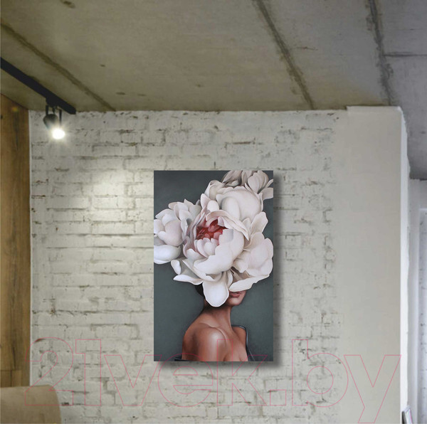 Изображение товара Картина Stamion Девушка-бутон (50x80см)