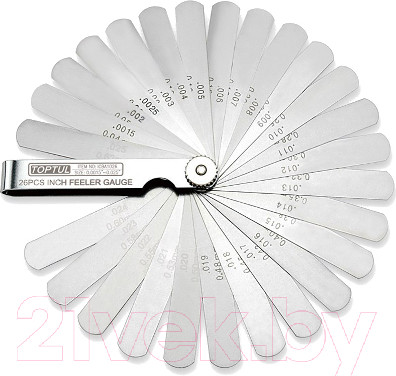 Изображение товара Набор щупов Toptul ICBA1026 (26шт)