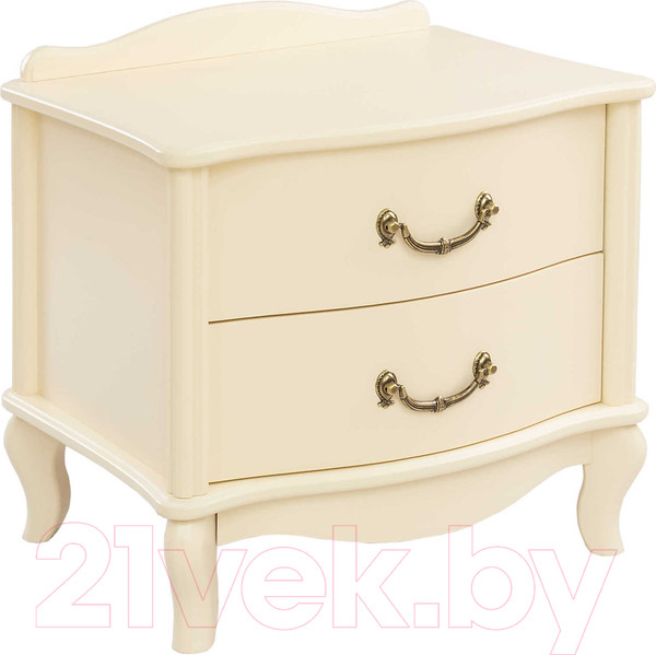 Изображение товара Прикроватная тумба Импэкс Джульетта 2 ящика (дуб шампань)