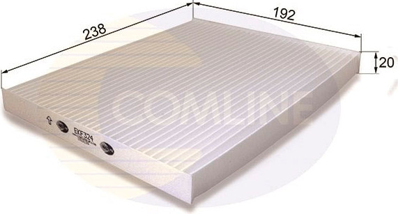 Изображение товара Салонный фильтр Comline EKF324