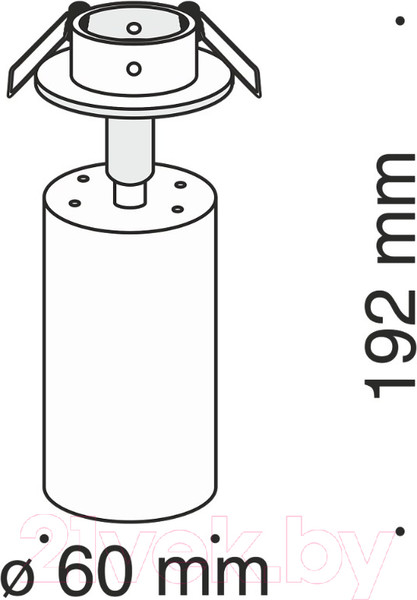 Изображение товара Спот Maytoni Focus C018CL-01W