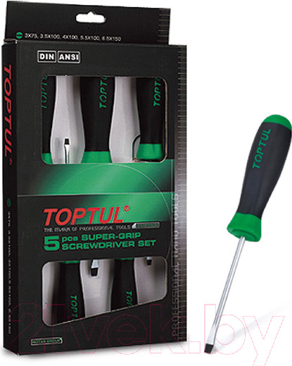 Изображение товара Набор отверток Toptul GAAE0503