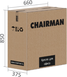 Изображение товара Кресло офисное Chairman CH30 (черный/серый)