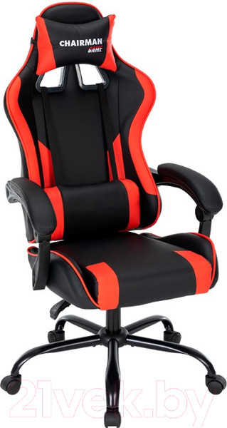 Изображение товара Кресло офисное Chairman CH41 (экокожа черный/красный)
