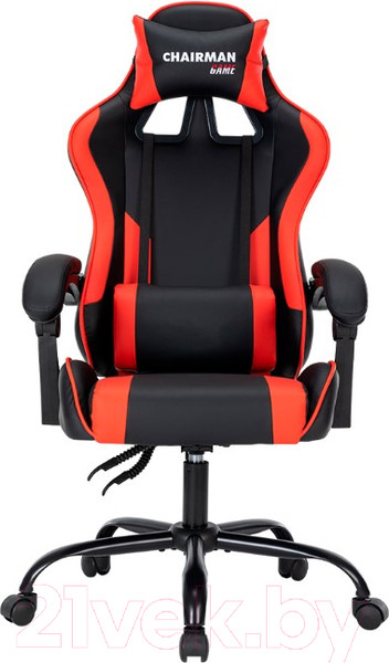 Изображение товара Кресло офисное Chairman CH41 (экокожа черный/красный)