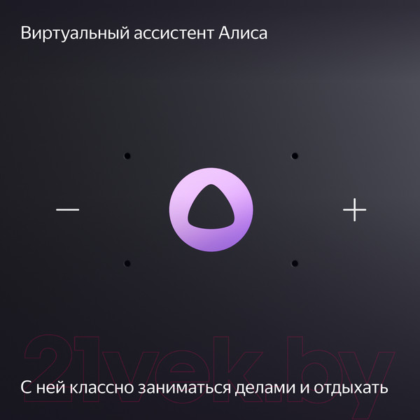 Изображение товара Умная колонка Яндекс Станция Миди с Zigbee YNDX-00054GRY (серый)