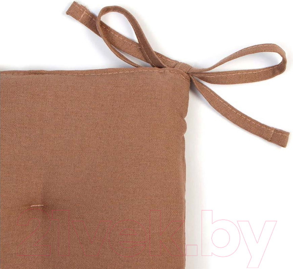 Изображение товара Подушка на стул Этель Eco / 9631117 (42x42, оливковый)