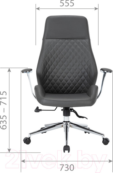 Изображение товара Кресло офисное Chairman CH790 (экокожа черный)