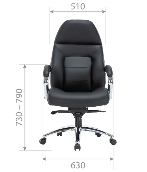Изображение товара Кресло офисное Chairman CH791 (экокожа черный)