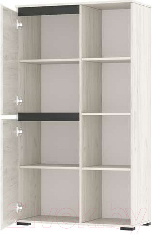 Изображение товара Шкаф Памир Гретта 2С (крафт белый/антрацит)