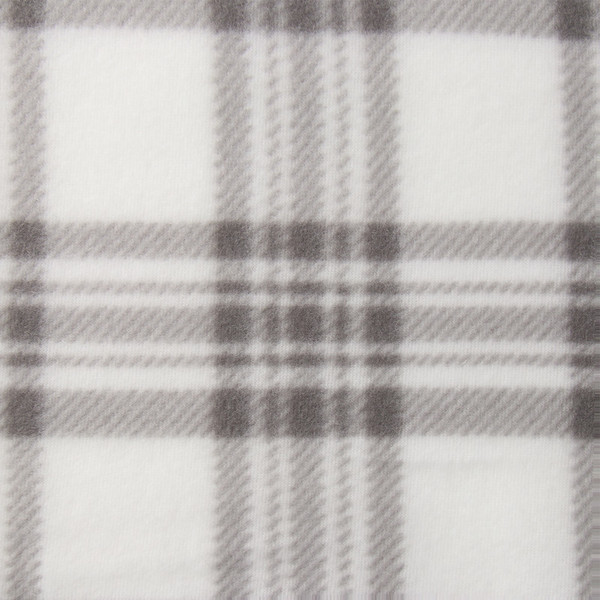 Изображение товара Плед Экономь и я Клетка / 9849870 (150x200, черный/белый)