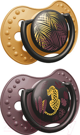 Изображение товара Набор пустышек Lovi Jungle Vibes 0-3 мес. / 22/901girl (2шт)