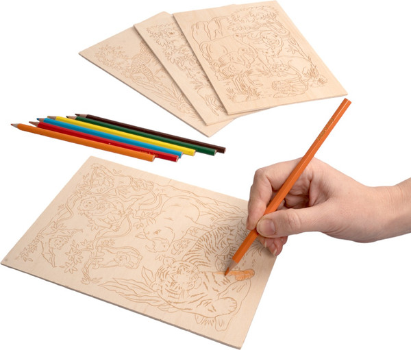 Изображение товара Набор досок для выжигания Десятое королевство Звериное царство / 04957