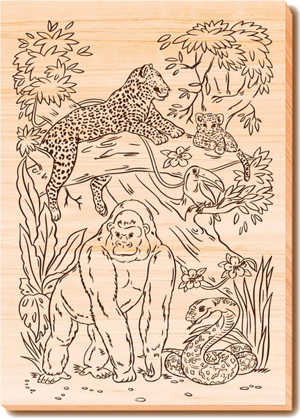 Изображение товара Набор досок для выжигания Десятое королевство Звериное царство / 04957