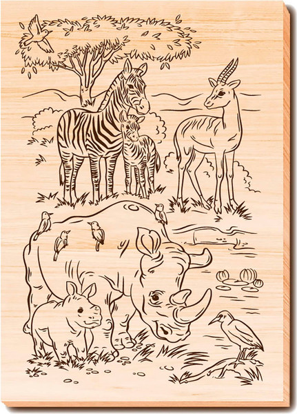 Изображение товара Набор досок для выжигания Десятое королевство Звериное царство / 04957