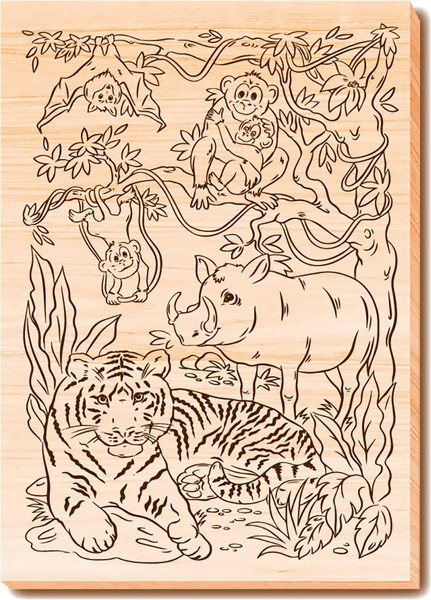 Изображение товара Набор досок для выжигания Десятое королевство Звериное царство / 04957