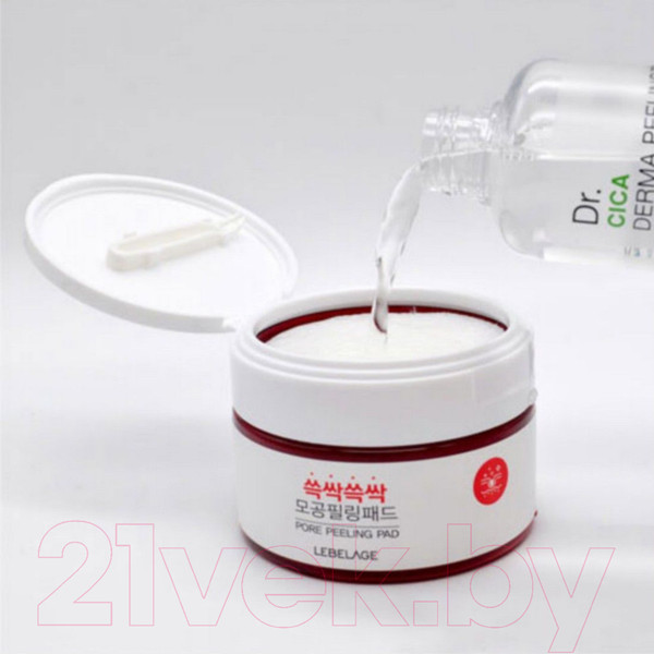 Изображение товара Пилинг для лица Lebelage Pore Peeling Pad (60шт)
