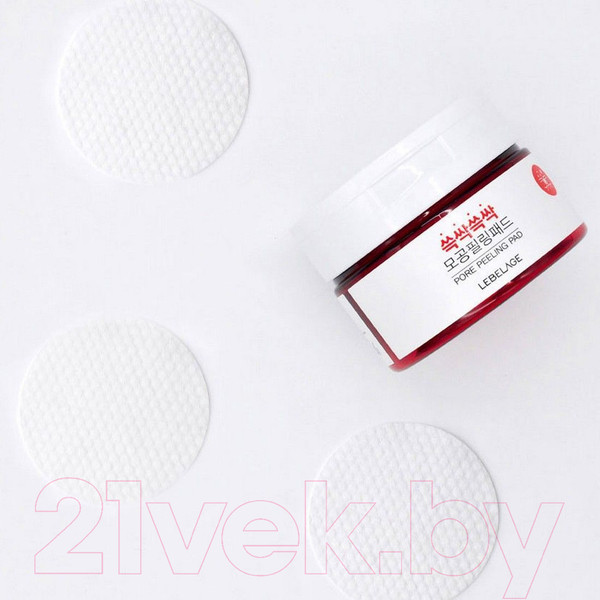 Изображение товара Пилинг для лица Lebelage Pore Peeling Pad (60шт)