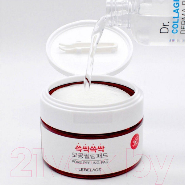 Изображение товара Пилинг для лица Lebelage Pore Peeling Pad (60шт)