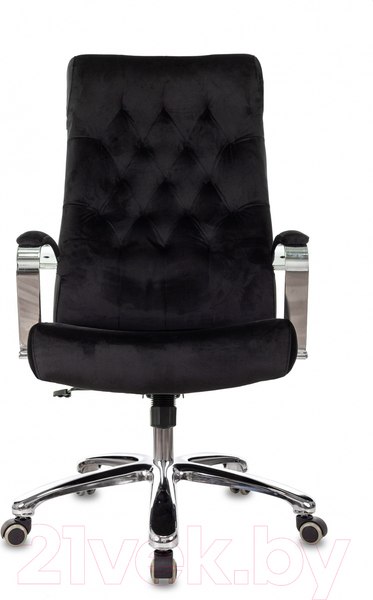 Изображение товара Кресло офисное Бюрократ T-9928SL Fabric (черный Italia Black/крестовина металл хром)