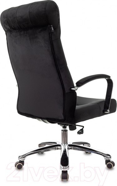 Изображение товара Кресло офисное Бюрократ T-9928SL Fabric (черный Italia Black/крестовина металл хром)