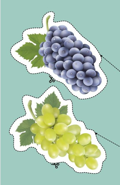 Изображение товара Развивающая книга Эксмо Мои первые вырезалки. Фрукты и овощи, мягкая обложка