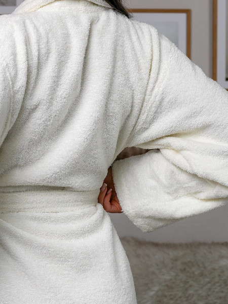 Изображение товара Халат Minteks Махровый ТВ04-1 (р.46, шампань)