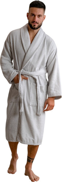 Изображение товара Халат Minteks Махровый ТВ04-8 (р.52, сиреневый)