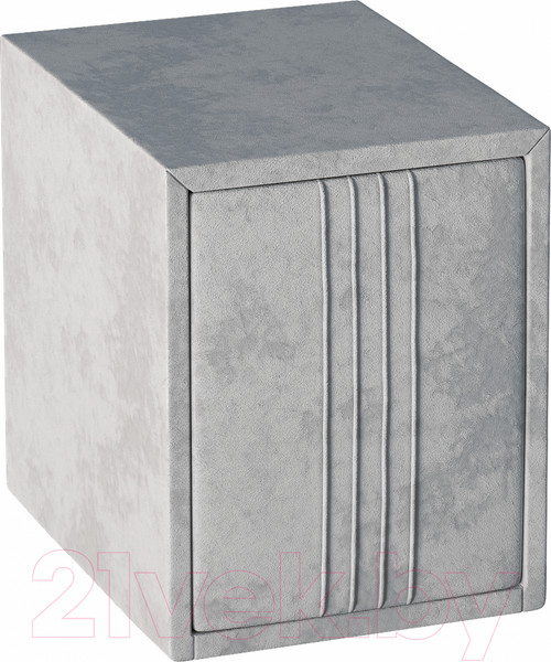 Изображение товара Прикроватная тумба Мебельград Севилья (тиффани серый)