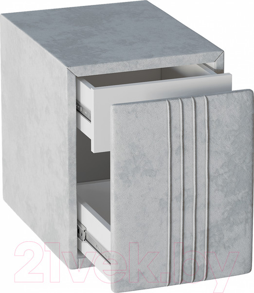 Изображение товара Прикроватная тумба Мебельград Севилья (тиффани серый)