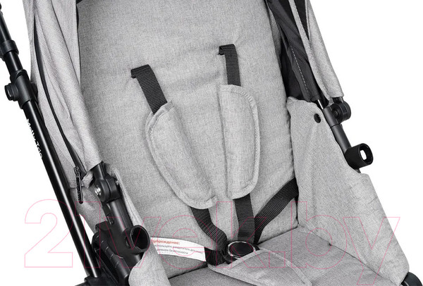 Изображение товара Детская универсальная коляска Farfello Molly Trio 3 в 1 (Light Grey)