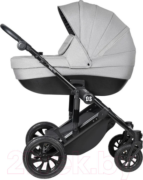 Изображение товара Детская универсальная коляска Farfello Molly Trio 3 в 1 (Light Grey)