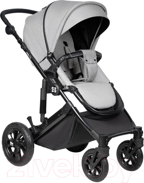 Изображение товара Детская универсальная коляска Farfello Molly Trio 3 в 1 (Light Grey)