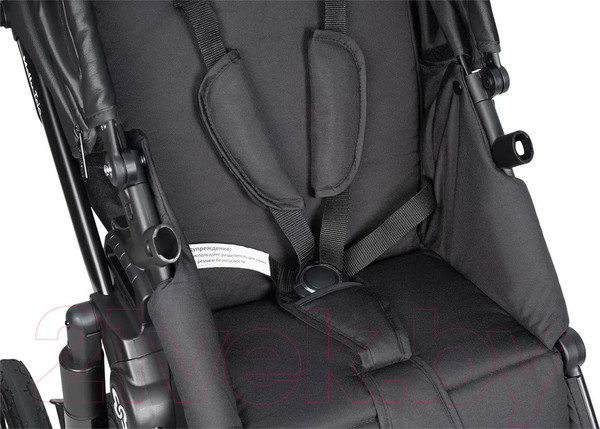 Изображение товара Детская универсальная коляска Farfello Molly Trio 3 в 1 (Total Black)