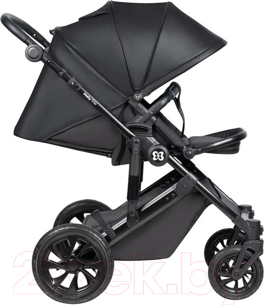 Изображение товара Детская универсальная коляска Farfello Molly Trio 3 в 1 (Total Black)