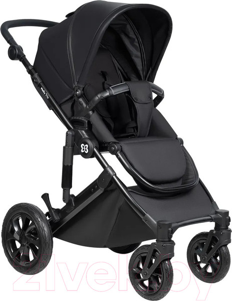 Изображение товара Детская универсальная коляска Farfello Molly Trio 3 в 1 (Total Black)
