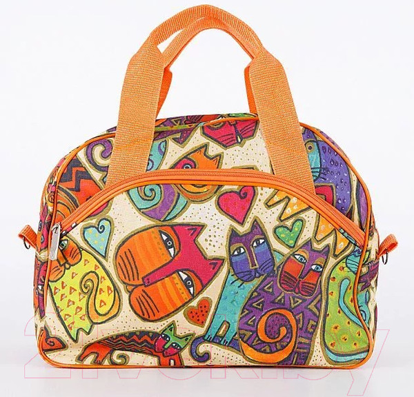 Изображение товара Сумка дорожная Mr.Bag 143-2/8DZ/N-MB8CLR (оранжевый)