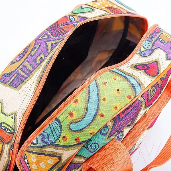 Изображение товара Сумка дорожная Mr.Bag 143-2/8DZ/N-MB8CLR (оранжевый)