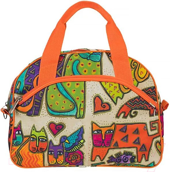 Изображение товара Сумка дорожная Mr.Bag 143-2/8DZ/N-MB8CLR (оранжевый)