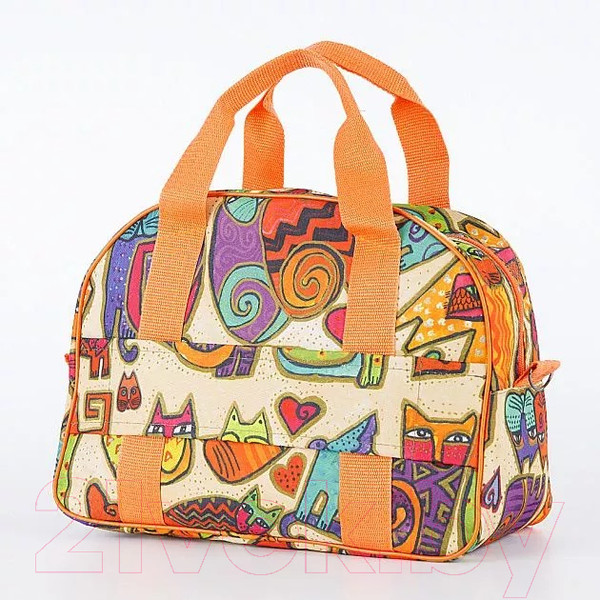 Изображение товара Сумка дорожная Mr.Bag 143-2/8DZ/N-MB8CLR (оранжевый)